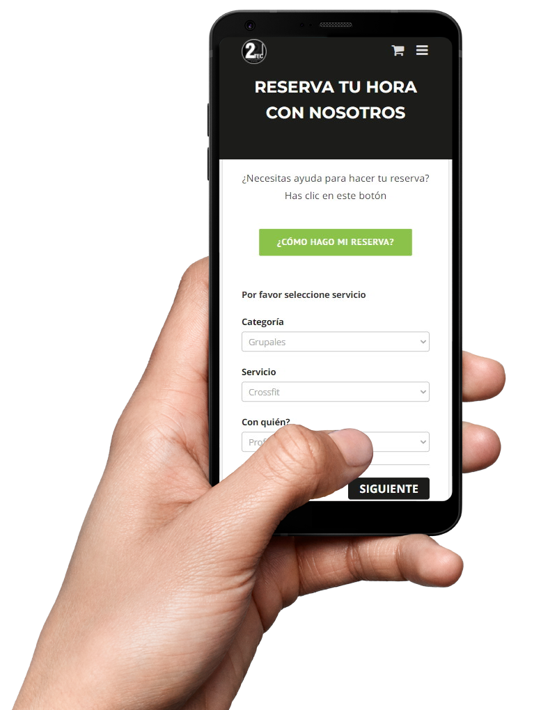 Reserva Movil – Paso 1 – www.2tec.cl